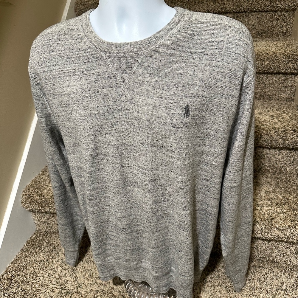 Perfect like new *POLO by Ralph Lauren* soft lightweight cotton men’s sweater